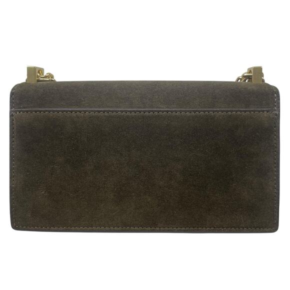 Kate Spade Deco Suede Mini Crossbody Bag Shoulder Bag Burnt Sage Green - Picture 7 of 14